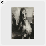 アートポストカード-The Wing - オディロン ルドン Postcard.