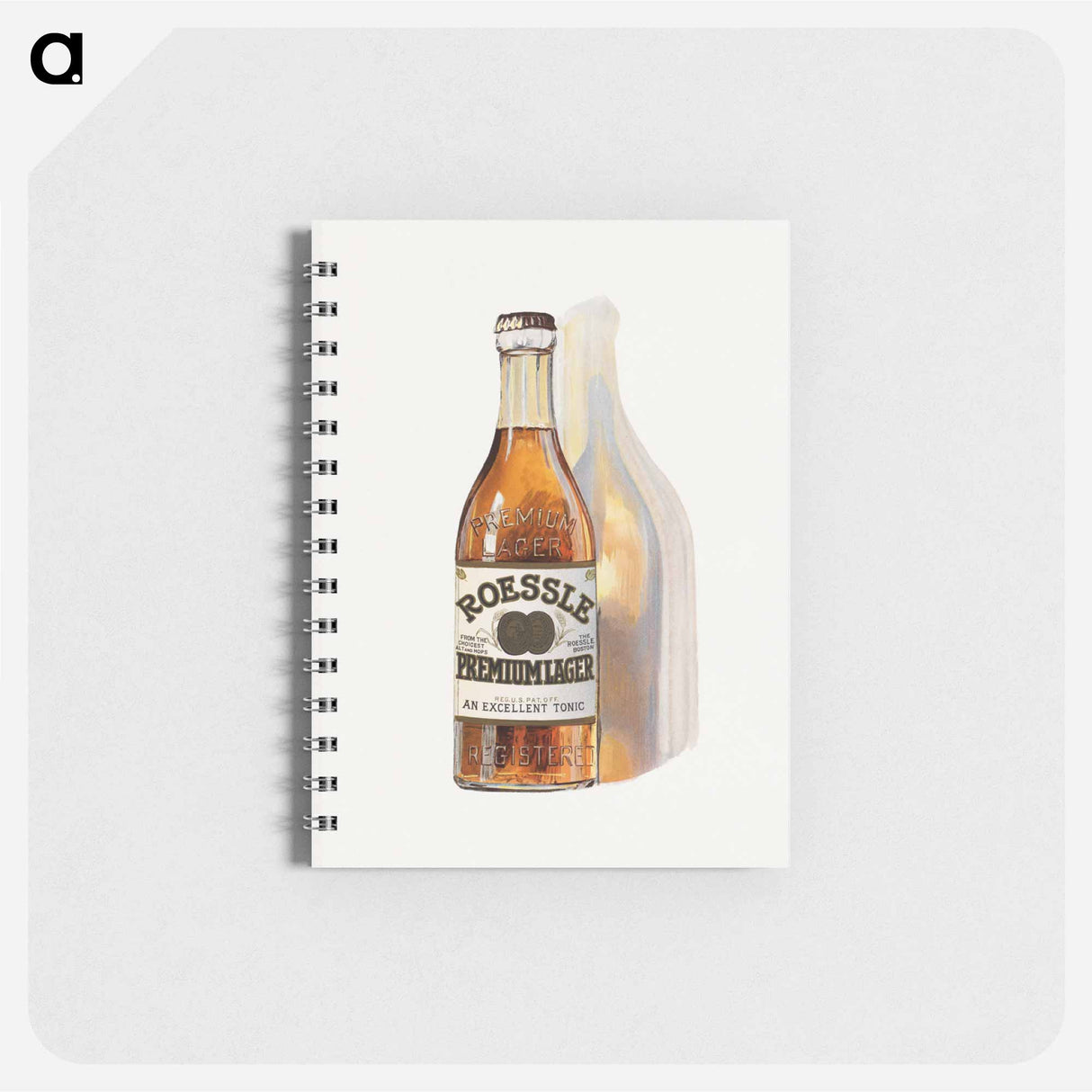 アートメモ帳-Roessle Premium Lager
 - ボストン公共図書館 Memo.