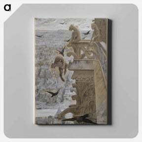 アートパネル-Notre-Dame de Paris
 - クリーブランド美術館 Canvas.