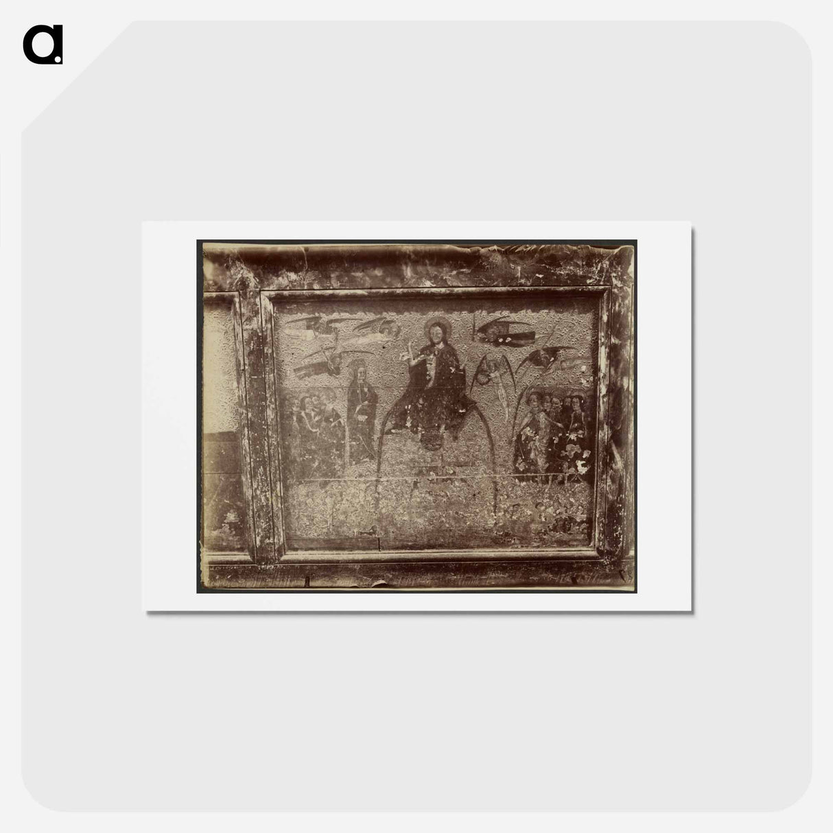 アートポストカード-Eglise Saint-Vulfran à Abbeville
 - ウジェーヌ アジェ Postcard.