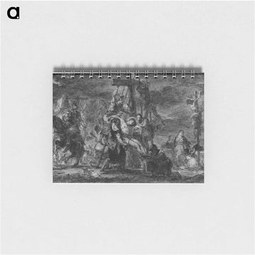 The Descent from the Cross - ウジェーヌ ドラクロワ Memo.
