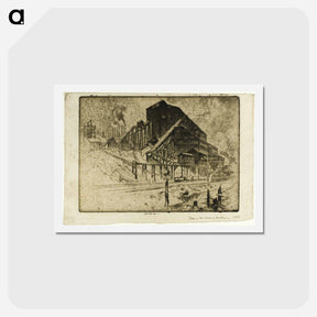 アートポストカード-Coal—The Towering Breaker
 - ジョセフ ペネル Postcard.