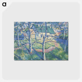 Apple Trees in Blossom - カジミール マレーヴィチ Postcard.