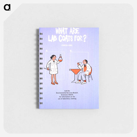 アートメモ帳-Laboratory Scene with Figures
 - 国立医学図書館 Memo.