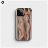 Caryatids (Cariatides) - Pierre-Auguste Renoir Phone Case.