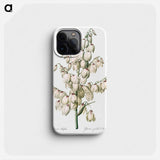 Aloe yucca illustration - Pierre Joseph Redouté Phone Case.