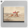 アートパネル-"Qualified Horses and Unqualified Riders:" 'Going Along a Slapping Pace..'
 - イェール大学アートギャラリー Canvas.