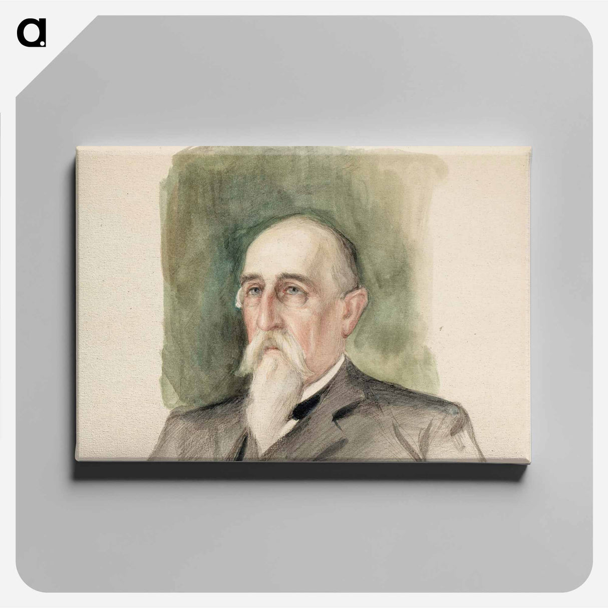 Portrait study - アルバート エーデルフェルト Canvas.