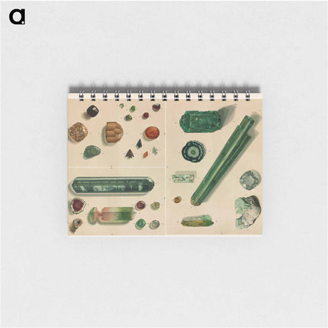 アートメモ帳-Minerals
 - ボストン公共図書館 Memo.