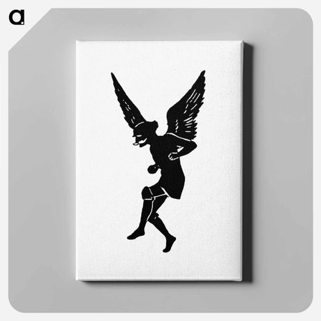 アートパネル-Male Angel Silhouette from Michael's Crag
 - 大英図書館 Canvas.