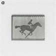 アートメモ帳-Galloping Horse and Rider
 - エドワード マイブリッジ Memo.