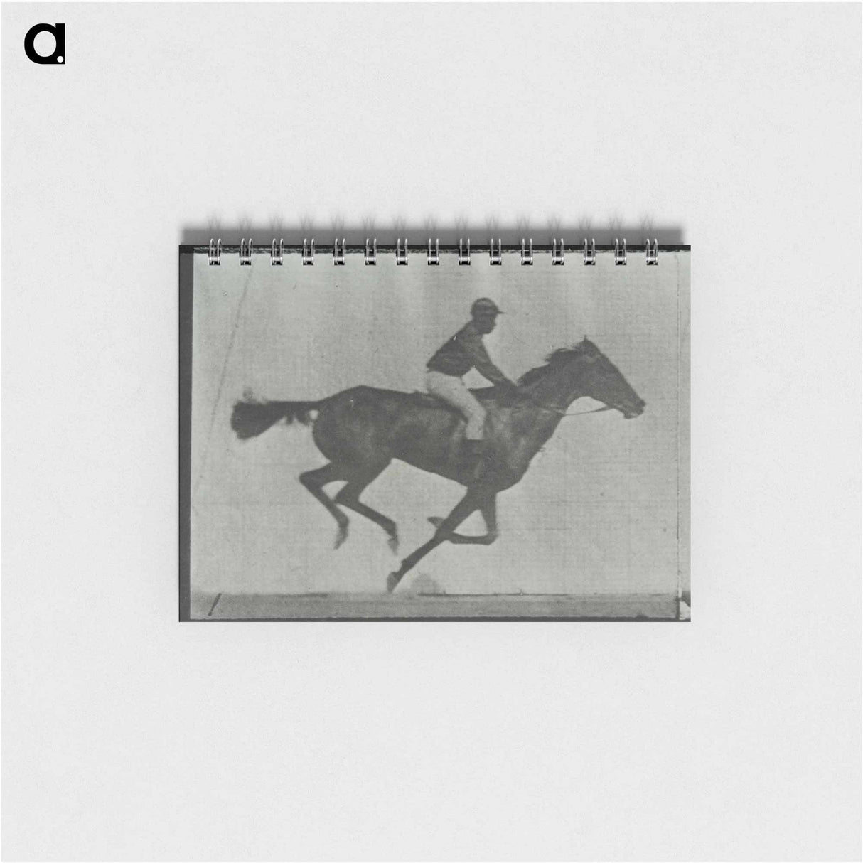 アートメモ帳-Galloping Horse and Rider
 - エドワード マイブリッジ Memo.