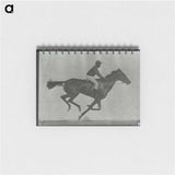 アートメモ帳-Galloping Horse and Rider
 - エドワード マイブリッジ Memo.
