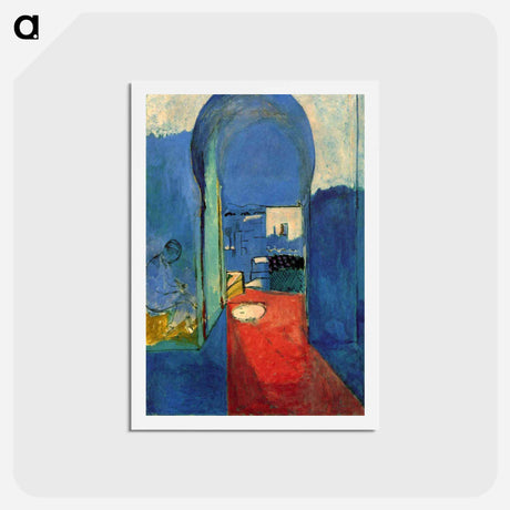 アートポストカード-Entrance to the Kasbah - アンリ マティス Postcard.