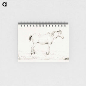 アートメモ帳-Standing horse - ジャン ベルナール Memo.