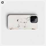 Standing horse - ジャン ベルナール Phone Case.