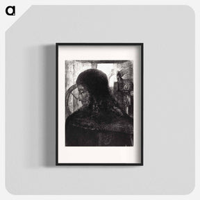 アートポスター-Old Knight - オディロン ルドン Poster.