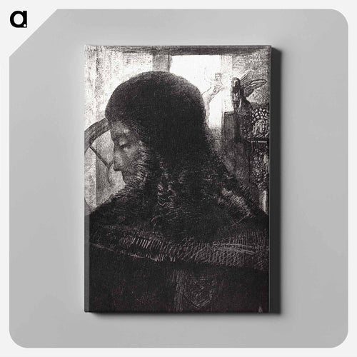 Old Knight - オディロン ルドン Canvas.