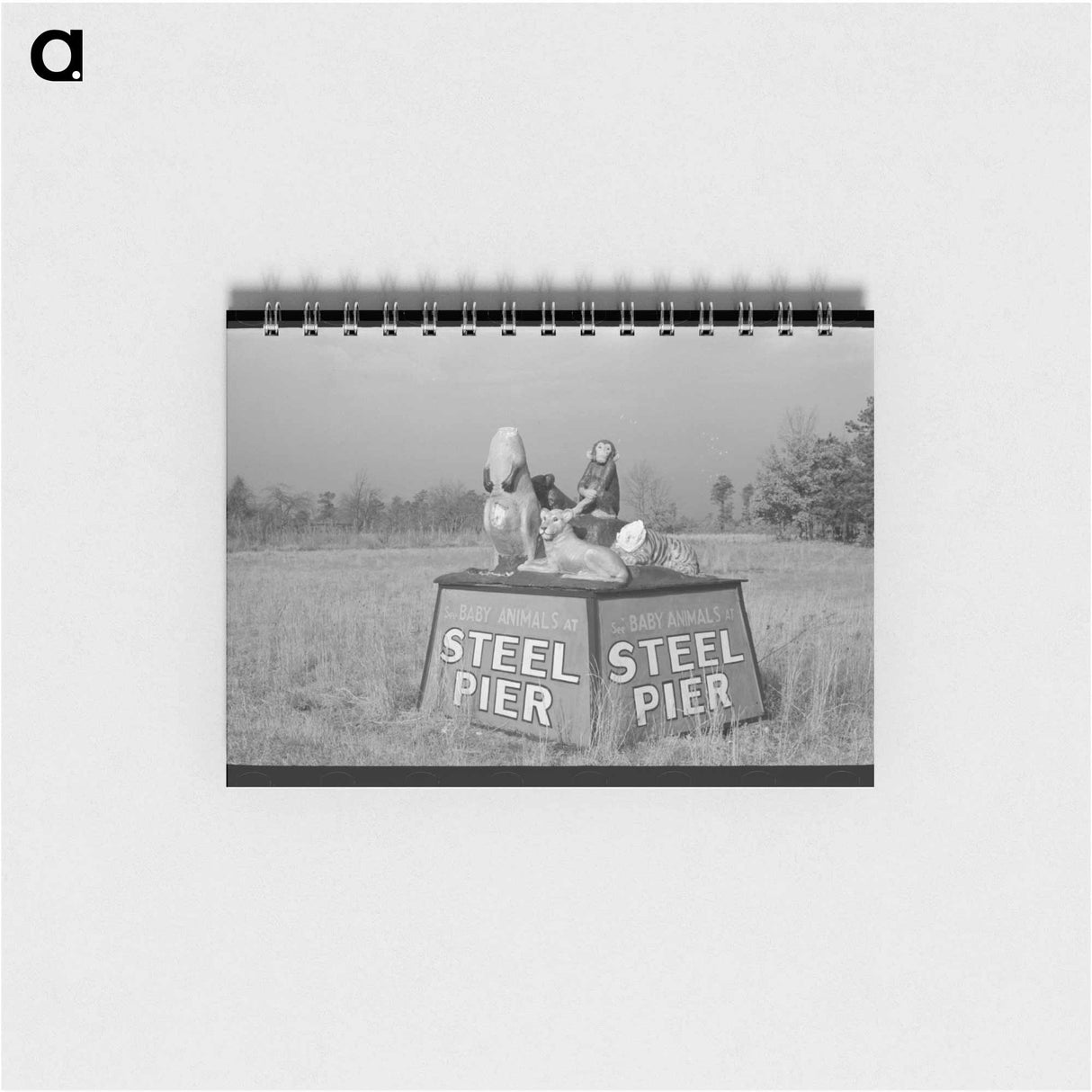 アートメモ帳-Bean Day Rodeo Spectators
 - ラッセル リー Memo.