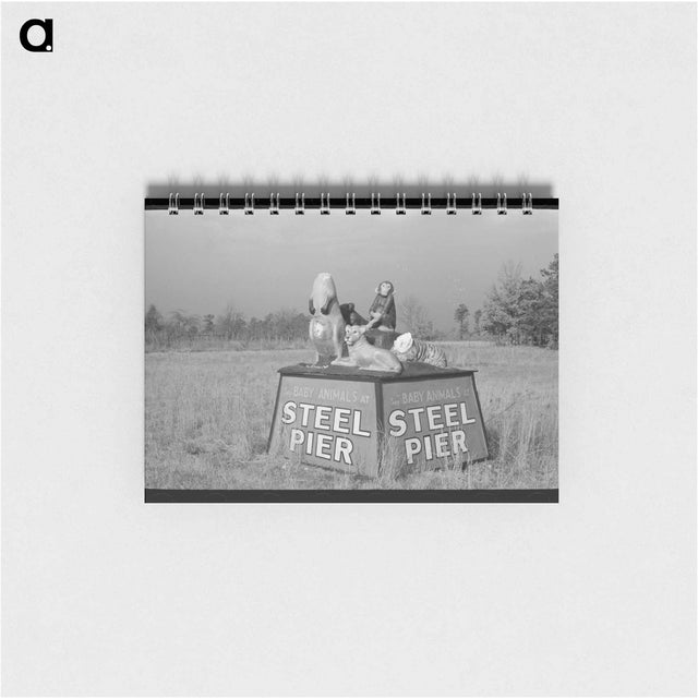 アートメモ帳-Bean Day Rodeo Spectators
 - ラッセル リー Memo.