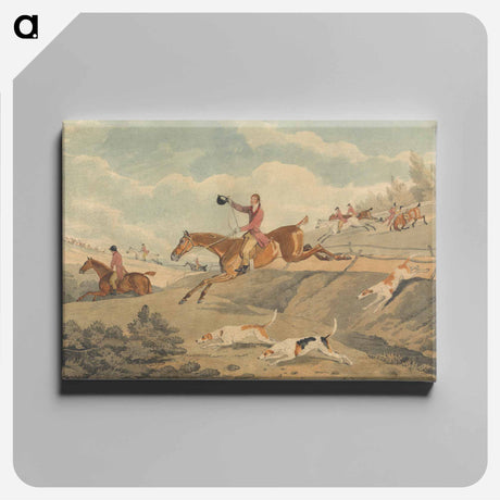アートパネル-Foxhunting: Full Cry
 - イェール大学アートギャラリー Canvas.