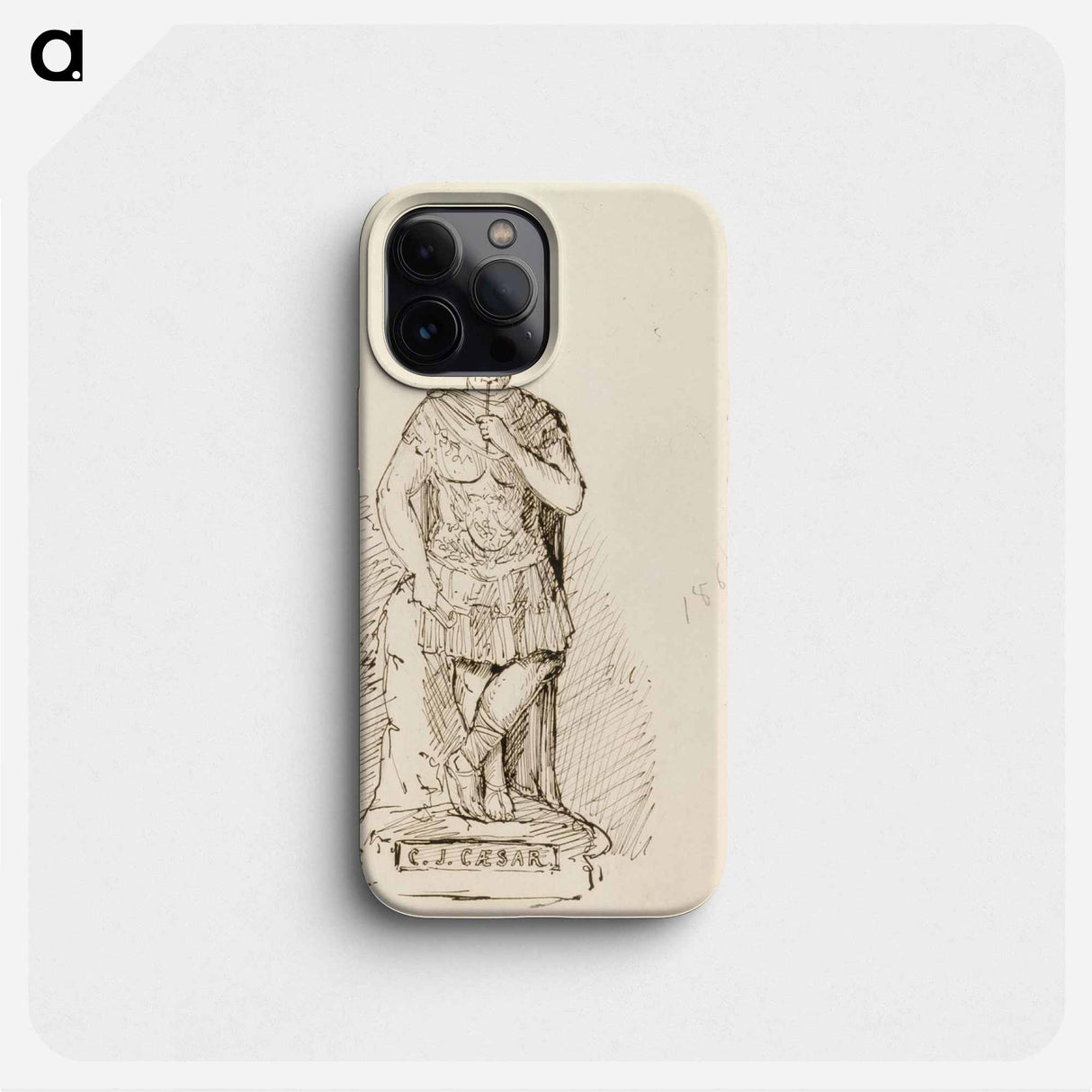 Caesarin patsas - アルバート エーデルフェルト Phone Case.