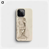 Caesarin patsas - アルバート エーデルフェルト Phone Case.