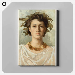 アートパネル-Young Roman
 - ボストン公共図書館 Canvas.