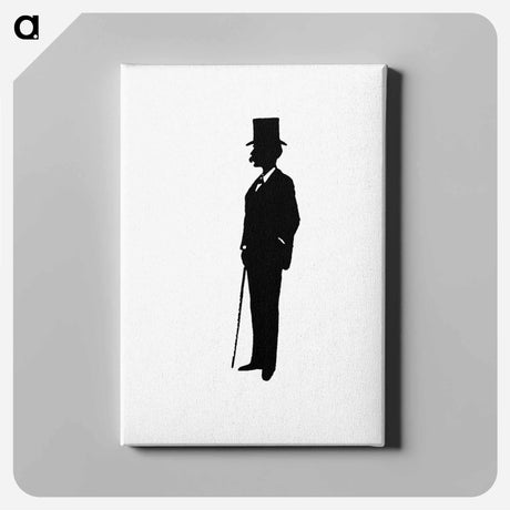 アートパネル-Gentleman Silhouette from Michael's Crag
 - 大英図書館 Canvas.