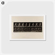 アートポストカード-Naked Man Walking
 - エドワード マイブリッジ Postcard.
