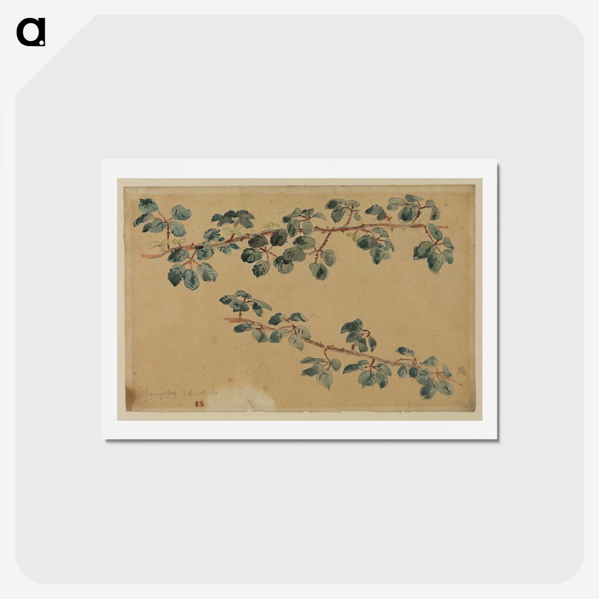 4-17_Eugene-Delacroix_hagaki