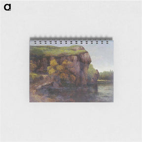 アートメモ帳-The Cliff - ギュスターヴ クールベ Memo.