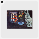 アートポストカード-Fish tank in the room - アンリ マティス Postcard.
