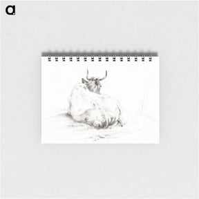 アートメモ帳-Lying cow - ジャン ベルナール Memo.