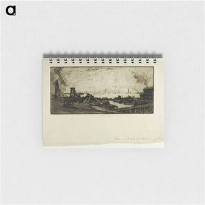 アートメモ帳-Coal Wharves, Staten Island, No. II
 - ジョセフ ペネル Memo.