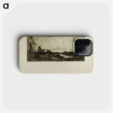 Coal Wharves, Staten Island, No. II
 - ジョセフ ペネル Phone Case.