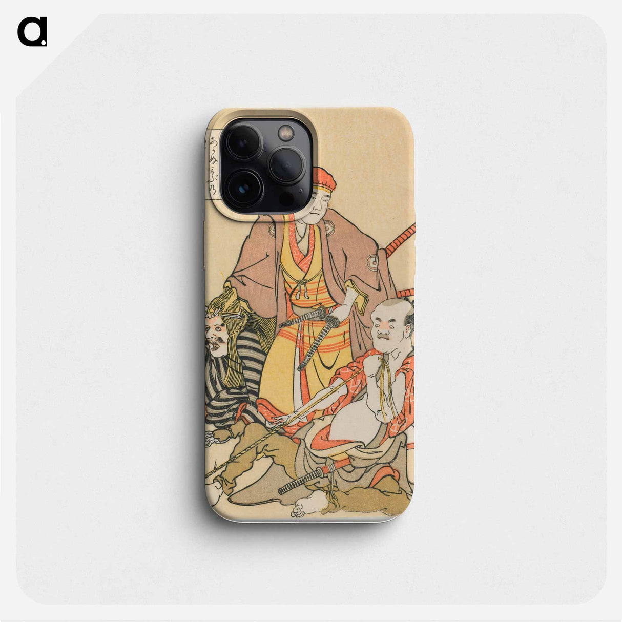 Flower Thief - Katsushika Hokusai Phone Case.