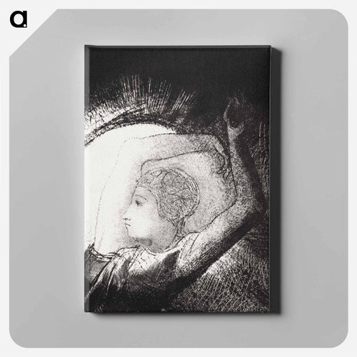 A Woman Clothed with a Sun - オディロン ルドン Canvas.