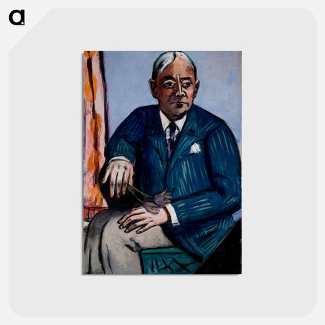 アートポストカード-Ludwig Berger Portrait
 - セントルイス美術館 Postcard.