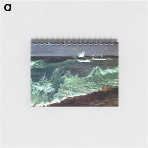 アートメモ帳-Seascape - アルバート ビアスタット Memo.