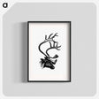 アートポスター-Deer from The Sportsman and Naturalist in Canada
 - 大英図書館 Poster.