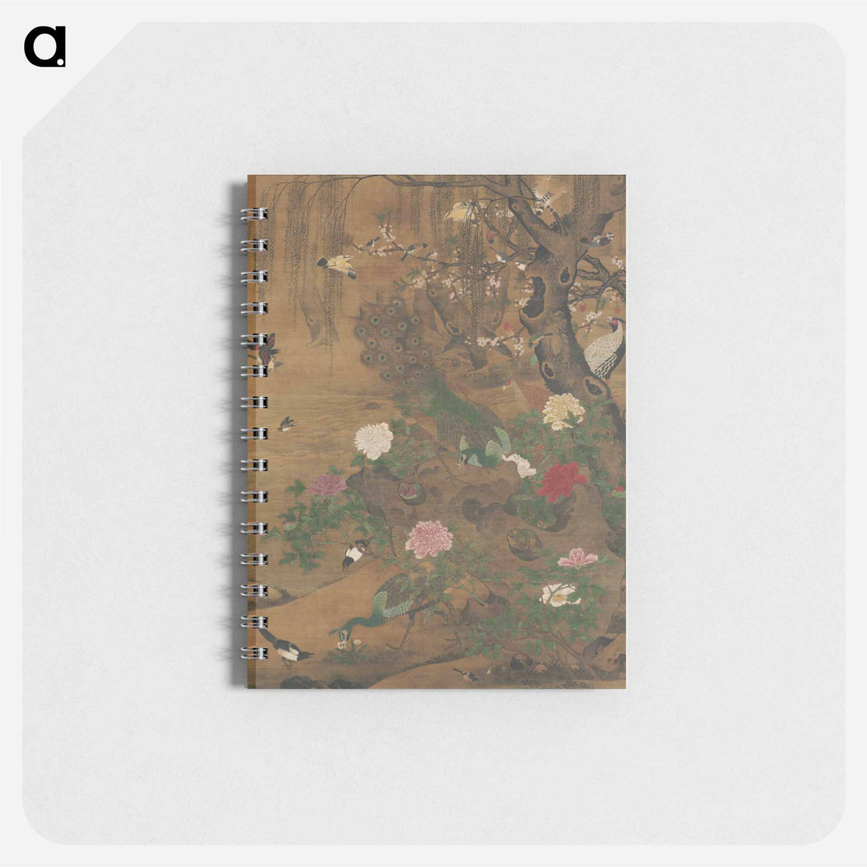 アートメモ帳-Birds Gather under the Spring Willow
 - クリーブランド美術館 Memo.