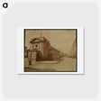 アートポストカード-Fontaine de la Petite Halle
 - ウジェーヌ アジェ Postcard.