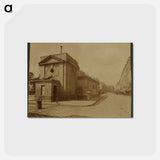 アートポストカード-Fontaine de la Petite Halle
 - ウジェーヌ アジェ Postcard.