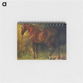 アートメモ帳-The English Horse of M. Duval - ギュスターヴ クールベ Memo.