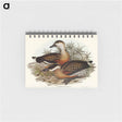 アートメモ帳-Whistling Duck
 - オーストラリアの鳥 Memo.