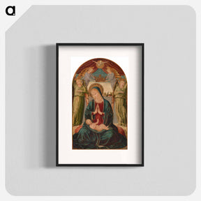 アートポスター-Madonna and Child with Angels
 - バーンズ・コレクション Poster.