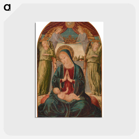 アートポストカード-Madonna and Child with Angels
 - バーンズ・コレクション Postcard.