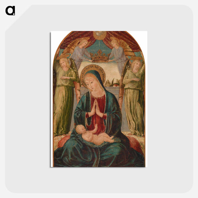 アートポストカード-Madonna and Child with Angels
 - バーンズ・コレクション Postcard.