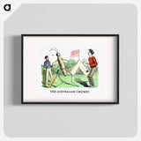 アートポスター-The Australian Cricket from Un-Natural History Not Taught In Bored Schools
 - 大英図書館 Poster.